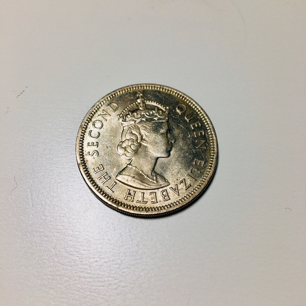The Second Queen Elizabet 1974 Honk Kong Dollar